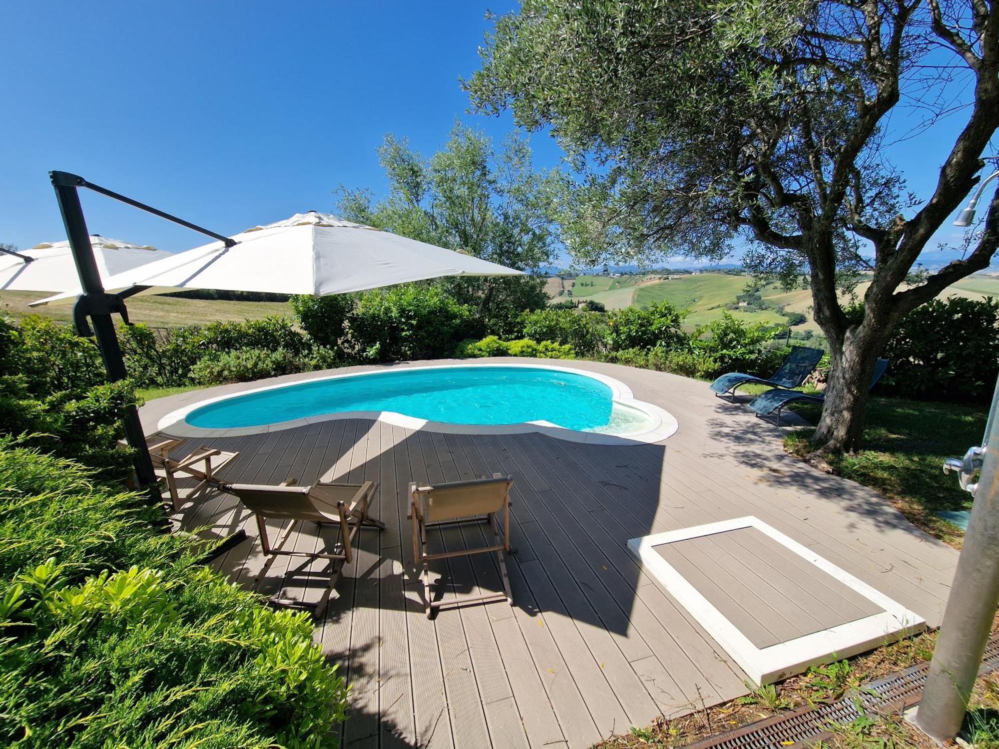 Casali Marchigiani - Ville Vacanza Private Con Piscina Ostra Exteriör bild